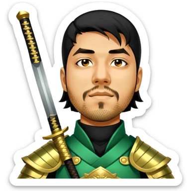 Samurai Guardian sticker