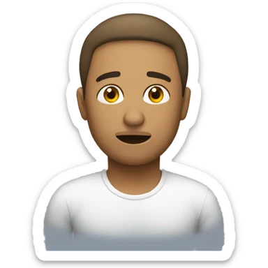 someone who can’t sleep sticker