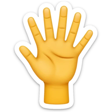Fingering emoji sticker