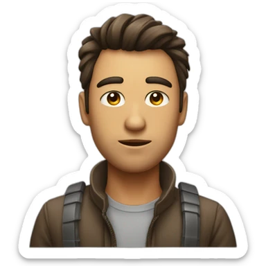 temperatura alta calor persona suda sticker