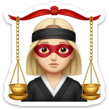 Justice sticker