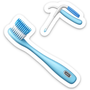 toothbrush sticker