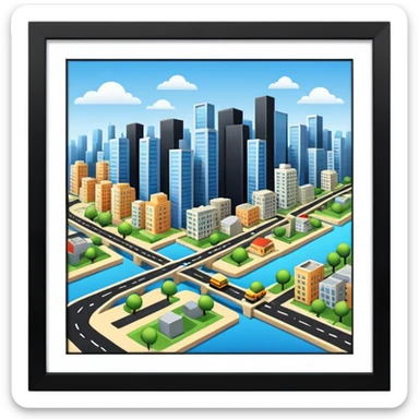 urban planning sticker