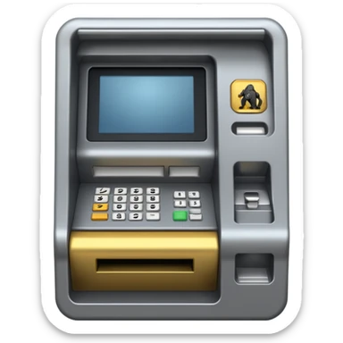 ATM FROM GORILLA TAG sticker