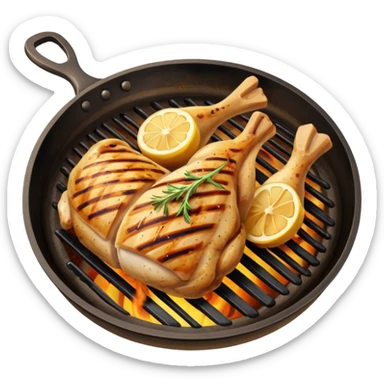 one Grilled Chicken breast sticker