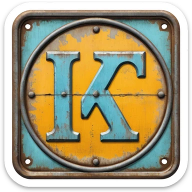 DISTRICT SIGN sticker