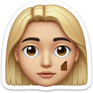 I hate ai emoji sticker