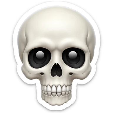 💀🤍 sticker