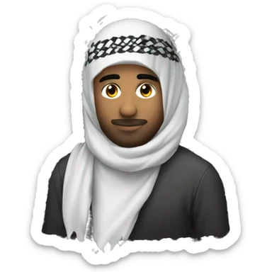 keffiyeh sticker