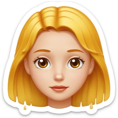 Clean girl finish shower sticker