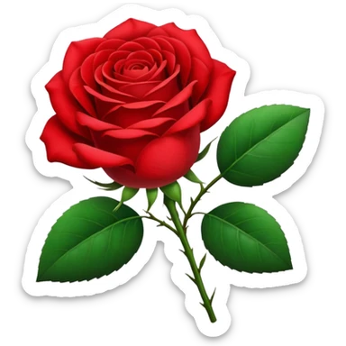 𝔄 𝔯𝔢𝔞𝔩𝔦𝔰𝔱𝔦𝔠 𝔯𝔬𝔰𝔢 sticker