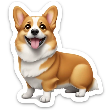 Corgi sticker