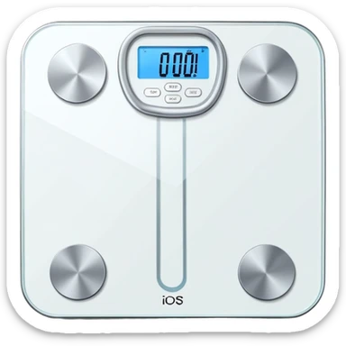bathroom weight scales sticker