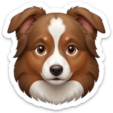 Mini Australian shepherd  sticker