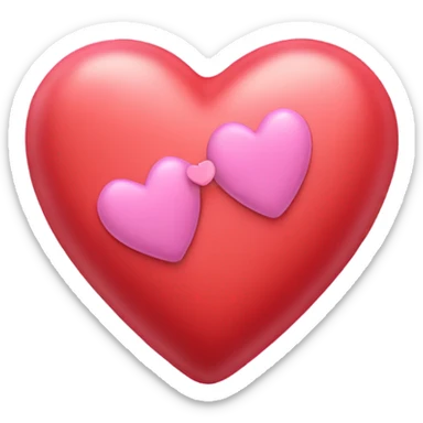 Valentine’s Day conversation heart candy sticker