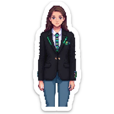 2025 preppy tech blazer with built-in climate control sticker