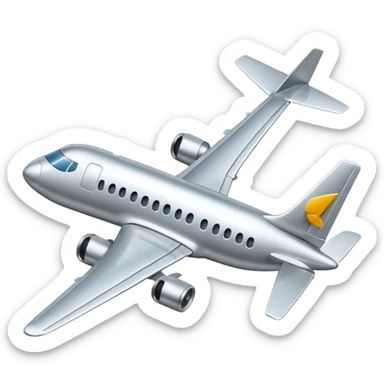 plane take off sticker