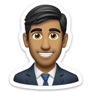 rishi sunak sticker