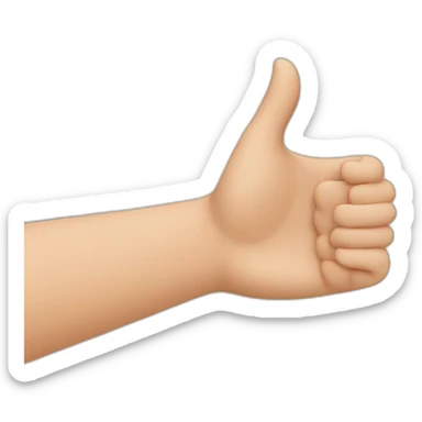 people greeting with hand sticker