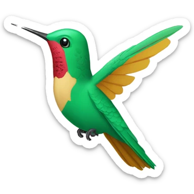 colibri sticker