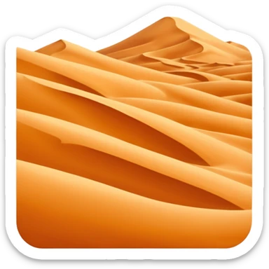 The Sahara Desert sticker