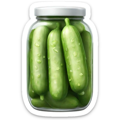 pickled cucumbers  sticker