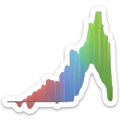 descending graph sticker