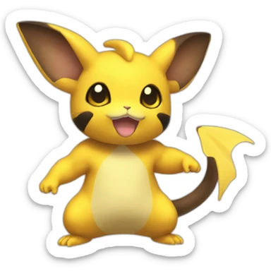 Raichu sticker