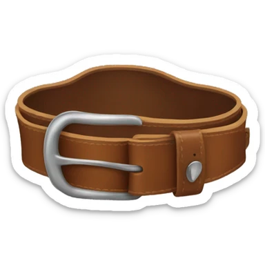 Cowboy belt  sticker