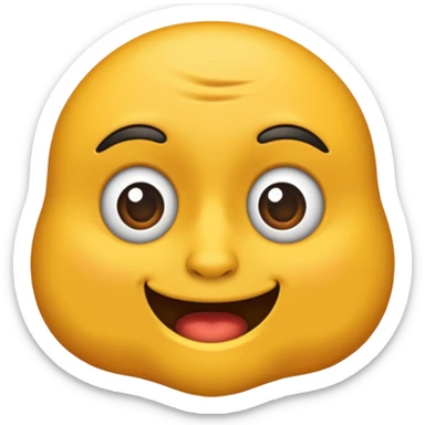 tête rigolote sticker