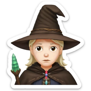sad-cowboy-witch sticker