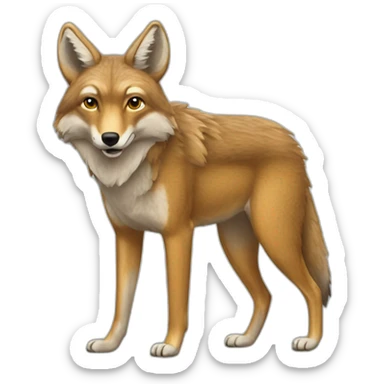 coyote sticker
