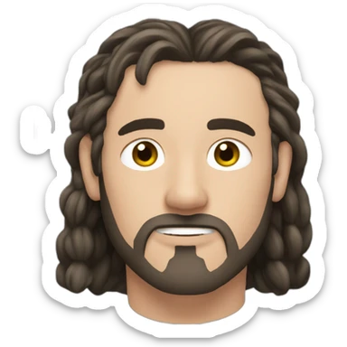 uhtred-of-bamburgh Black hait sticker