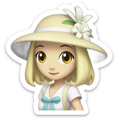 Pokemon Lillie sticker