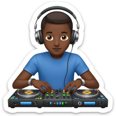 Dj sticker