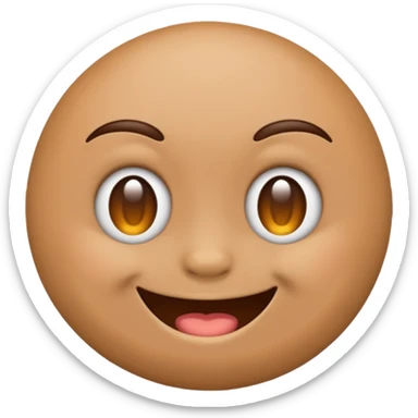 emoji with butt sticker