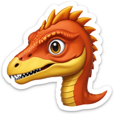 Velociraptor sticker