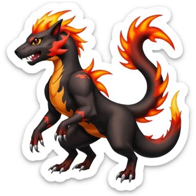 Obstagoon-Houndoom-Salandit-fusion sticker