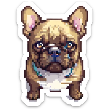 French Bulldog sticker