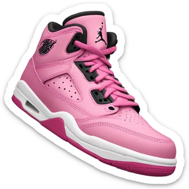 Pink Jordan’s sticker