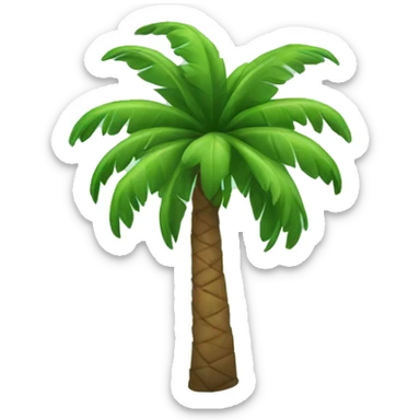 Palm tree sticker
