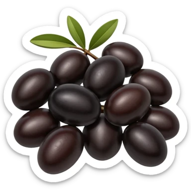 olive nere sticker