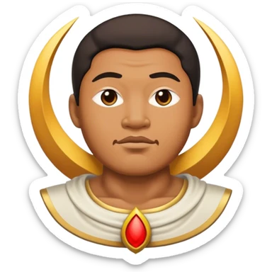 Blasian God the Father sticker