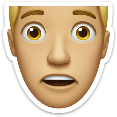 Crying emoji sticker