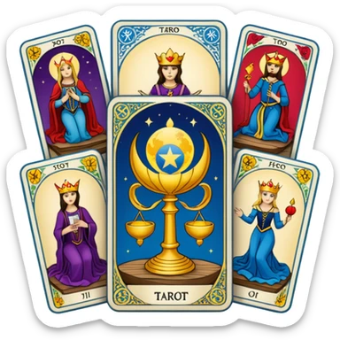 Tarot Cards sticker