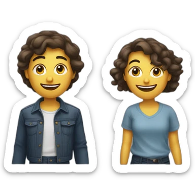 Les deux tour jumelles sticker