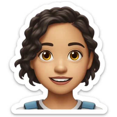 Jenna ortega wednesday sticker