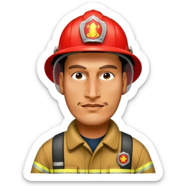 Fireman  sticker