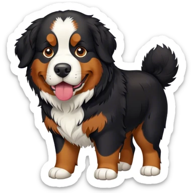 Bernese mountain dog sticker
