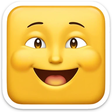 emoji face whispering  sticker